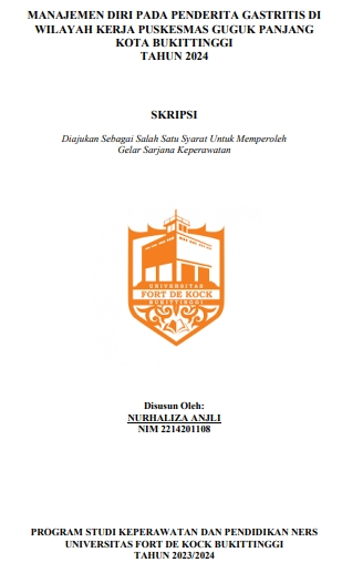 Manajemen Diri Pada Penderita Gastritis Di Wilayah Kerja Puskesmas Guguk Panjang Kota Bukittinggi Tahun 2024