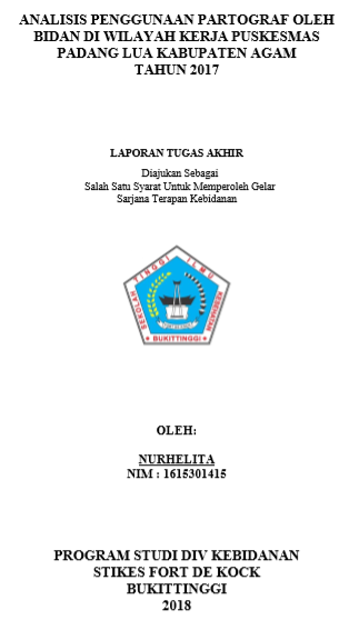 Analisis Penggunaan Partograf oleh Bidan di Wilayah Kerja Puskesmas Padang Lua Kabupaten Agam Tahun 2017
