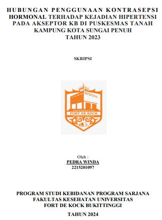 Hubungan Penggunaan Kontrasepsi Hormonal Terhadap Kejadian Hipertensi Pada Akseptor KB Di Puskesmas Tanah Kampung Kota Sungai Penuh Tahun 2023