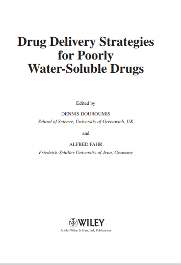 Drug Delivery Strategies for Poorly Water-Soluble Drugs