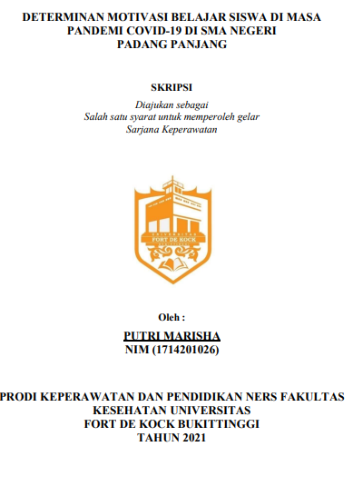 Determinan Motivasi Belajar Siswa di Masa Pandemi Covid-19 di SMA Negeri Padang Panjang