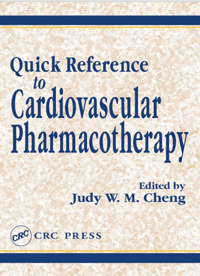 Quick Reference to Cardiovascular Pharmacotherapy