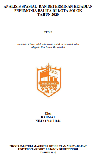 Analisis Spasial dan Determinan Kejadian Pneumonia Balita di Kota Solok Tahun 2020