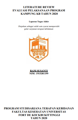 Literature Review : Evaluasi Pelaksanaan Program Kampung KB Tahun 2020