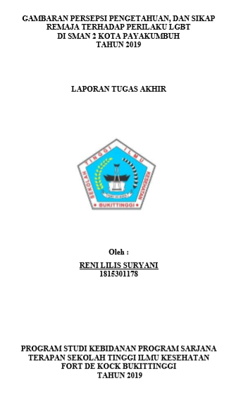 Gambaran Persepsi Pengetahuan, Dan Sikap Remaja Terhadap Perilaku LGBT Di SMAN 2 Kota Payakumbuh Tahun 2019