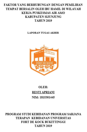 Gambaran Pengetahuan Dan Sikap Bidan Puskesmas Tentang Pelayanan Antenatal Care Pada Ibu Hamil Di Kota Bukittinggi Pada Tahun 2021