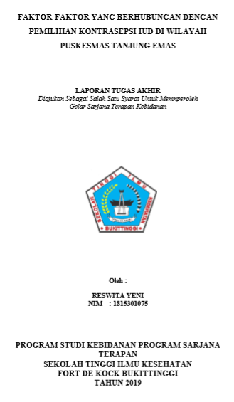 Gambaran Pelaksanaan Program di Wilayah Kerja  Puskesmas Tanjung Emas Kabupaten Tanah Datar Tahun 2019