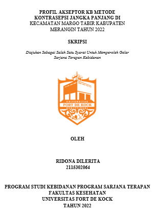 Profil Akseptor Kb Metode Kontrasepsi Jangka Panjang Di Kecamatan Margo Tabir Kabupaten Merangin Tahun 2022