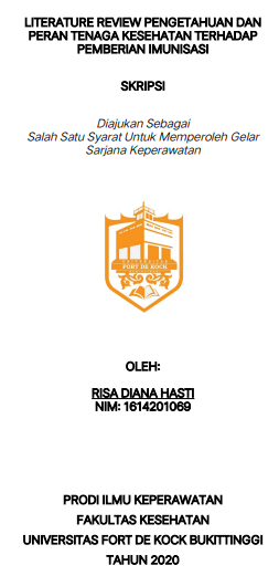 Literature Review : Hubungan Pengetahuan Ibu Dan Peran Tenaga Kesehatan Dengan Pemberian Imunisasi