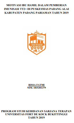 Motivasi Ibu Hamil dalam Pemberian Imunisasi TT2+ di Puskesmas Padang Alai, Kabupaten Padang Pariaman Tahun 2019