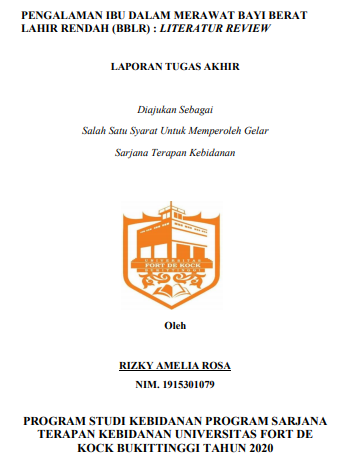 Literature Review : Pengalaman Ibu dalam Merawat Bayi Berat Lahir Rendah (BBLR)