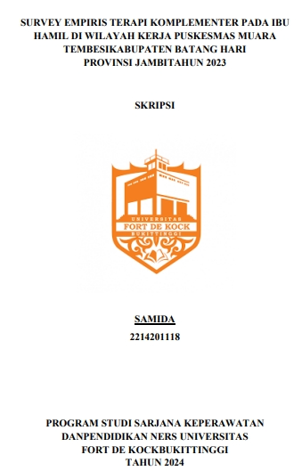 Survey Empiris Terapi Komplementer Pada Ibu Hamil Di Wilayah Kerja Puskesmas Muara Tembesi Kabupaten Batang Hari Provinsi Jambi Tahun 2023