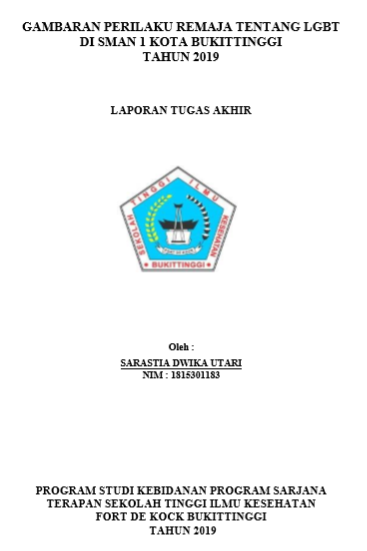 Gambaran Perilaku Remaja Tentang LGBT Di SMAN 1 Kota  Bukittinggi Tahun 2019