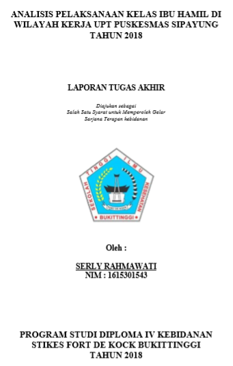 Analisis Pelaksanaan Kelas Ibu Hamil Di Wilayah Kerja UPT  Puskesmas Sipayung Tahun 2018