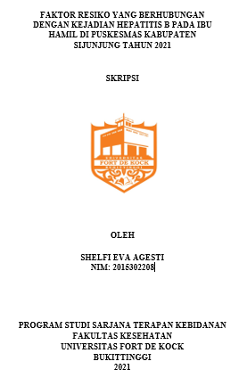 Faktor Resiko Yang Berhubungan Dengan Kejadian Hepatitis B Pada Ibu Hamil Di Puskesmas Kabupaten Sijunjung Tahun 2021