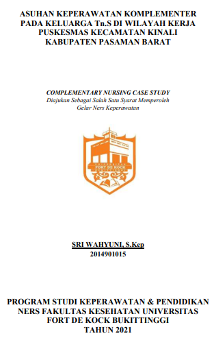 Asuhan Keperawatan Komplementer Dengan Rematik (Rheumathoid  Arthritis) Pada Tn.S Di Wilayah Kecamatan Kinali Kabupaten Pasaman Barat 2021