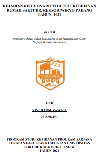 Kejadian Kista Ovarium Di Poli Kebidanan Rumah Sakit Dr. Reksodiwiryo Padang Tahun 2021