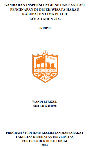 Gambaran Inspeksi Hygiene Dan Sanitasi Penginapan Di Objek Wisata Harau Kabupaten Lima Puluh Kota Tahun 2023