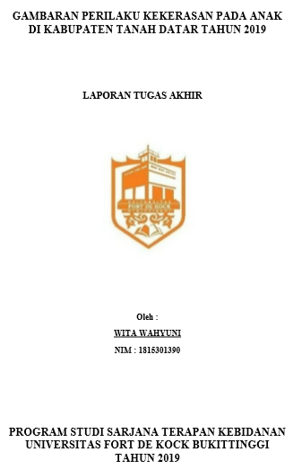 Gambaran Perilaku Kekerasan Pada Anak Di Kabupaten Tanah Datar Tahun 2019