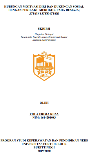 Literature Review : Hubungan Motivasi Diri Dan Dukungan Sosial Dengan Perilaku Merokok Pada Remaja