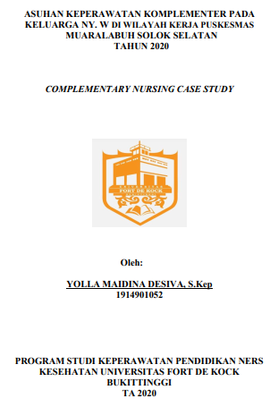 Asuhan Keperawatan Komplementer Pada Keluarga Ny W Di Wilayah Kerja Puskesmas Muaralabuh Solok Selatan Tahun 2020