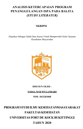 Literature Review : Analisis Ketercapaian Program Penanggulangan ISPA Pada Balita