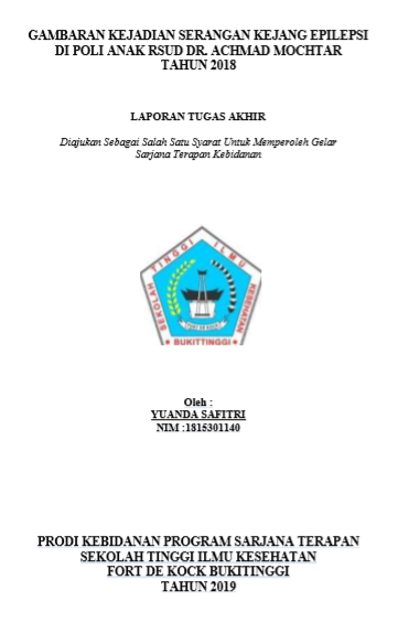 Gambaran Kejadian Serangan Kejang Epilepsi Di Poli Anak RSUD Dr. Achmad Mouchtar Tahun 2018