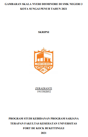 Gambaran Skala Nyeri Disminore di SMK Negeri 3 Kota Sungai Penuh Tahun 2021
