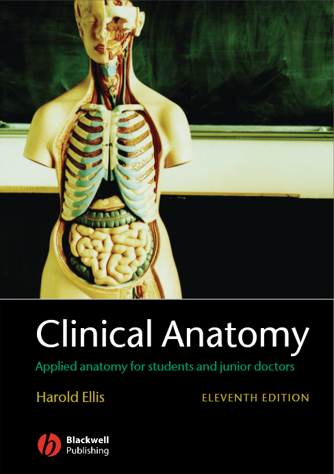 Cover Clinical Anatomy Applied Anatomy for Students and Junior Doctors, 11th Ed.